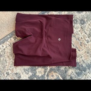 Lululemon Align Pant 25” Burgundy